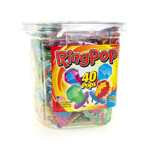 Candy Ring Pops (40 ct.) - 40 Count (Pack of 1)