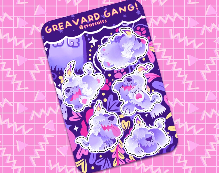 4x6 Greavard Sticker Sheet