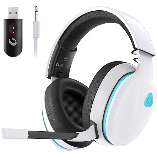 Wireless Headset for PC, PS4, PS5, Mac, Nintendo Switch
