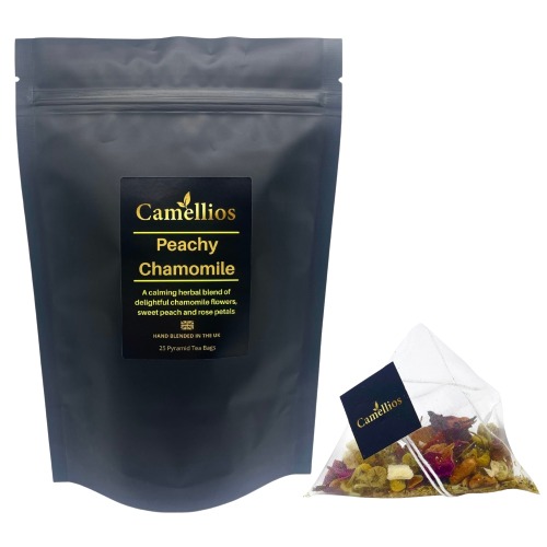 Peachy Chamomile - 25 Pyramid Tea Bags