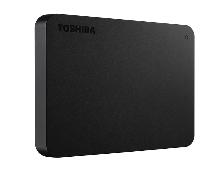 Toshiba Canvio Basics 4TB Portable External Hard Drive USB 3.0, Black - HDTB440XK3CA