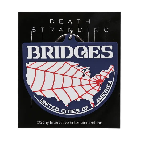 DEATH STRANDING Bridges Rubber Keychain | Default Title