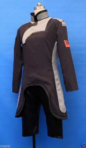 Mass Effect 2 Scientist Uniform Cosplay Costume Custom Made{FHC}