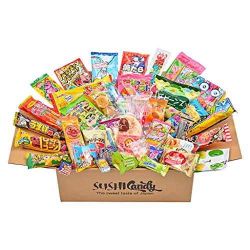 40 Japanese sweets & snack set with Japanese DIY candy and other popular candy