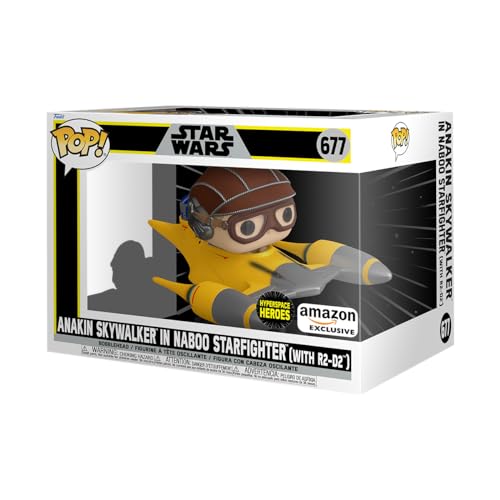 Funko POP! Ride Deluxe: SW - Anakin In N. STRFTR - Star Wars - Amazon Exclusive - Collectable Vinyl Figure - Gift Idea - Official Merchandise - Toys for Kids & Adults - Movies Fans