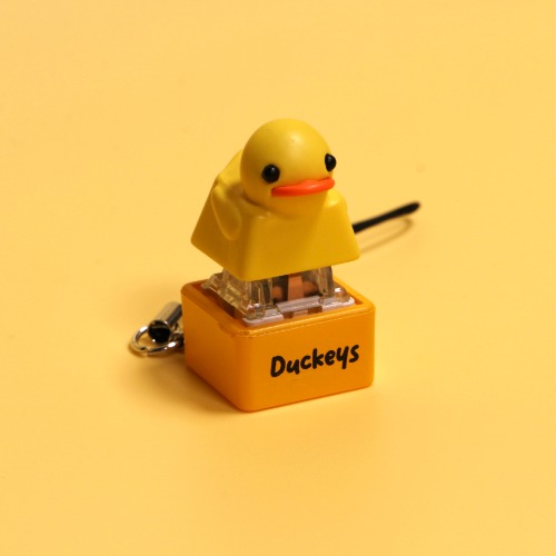 Clickey | Single Key Fidget Toy - Yellow