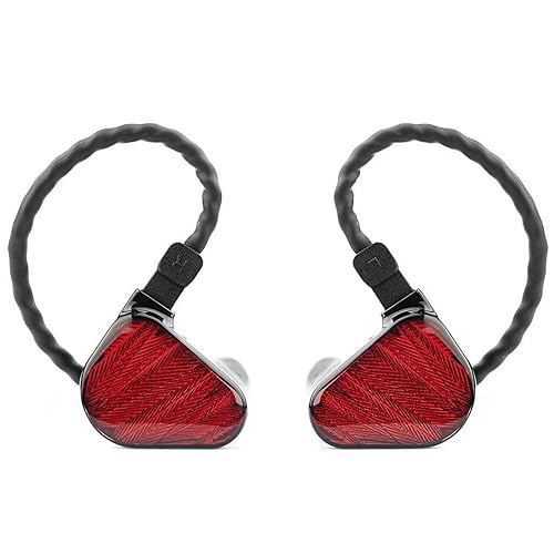 TRUTHEAR x Crinacle Zero: RED Dual Dynamic Drivers in-Ear Headphone Gaming Earbuds HiFi Wired Earbuds