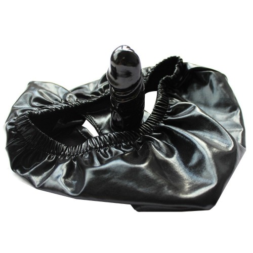 Agoky Men Women Silicone Rubber Dildo Masturbation Underwear Penis Anal Butt Plug Masturber Toys - Type a