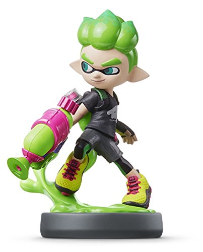 Splatoon 2 - Inkling - Amiibo - Amiibo Splatoon Series - Boy, Neon Green (Nintendo) - Brand New