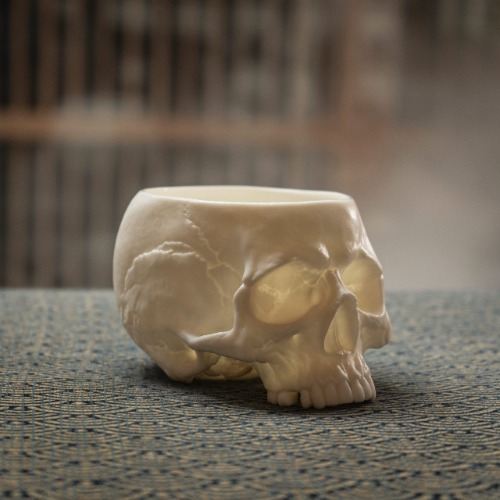 Transcendent Memento Mori Skull Cup – Trevor Foster Studio