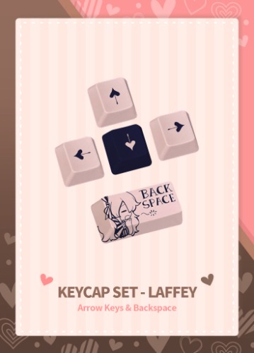 Azur Lane | Keycap Set | Valentine’s Day 2022 | Keycap Set -1 / Laffey