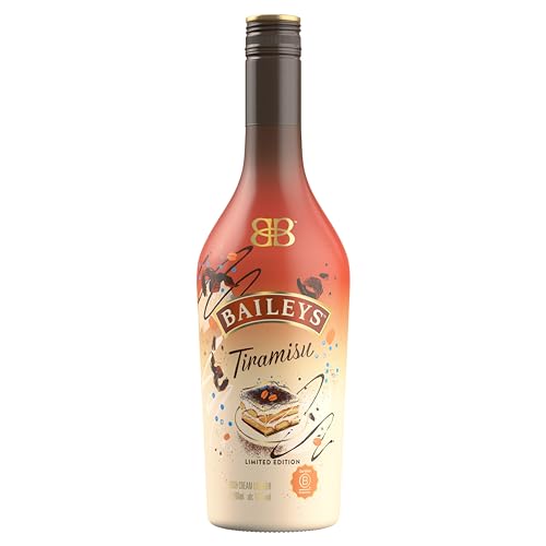 Baileys Tiramisu | Original Irish Cream Likör | Neue limitierte Edition | Garantierter Genußerfolg auf Eis oder im Cocktail | 17% vol | 700ml Einzelflasche