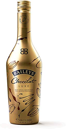 BAILEYS Chocolat Luxe, Original Irish Cream Likör, Rezept mit neuem Geschmack, Der Geschenkhit auf Eis oder im Cocktail, 15,7 Prozent vol, 500 ml Einzelflasche