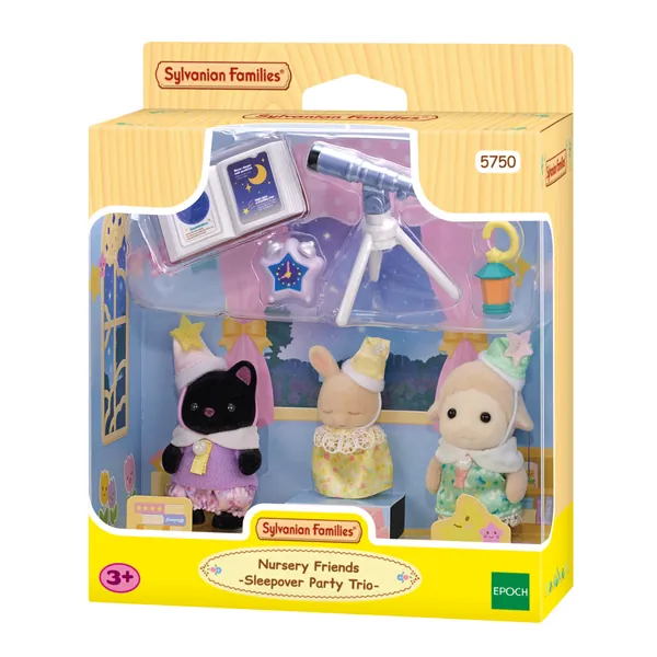 Sylvanian Families - Nursery Friends -Sleepover Party Trio