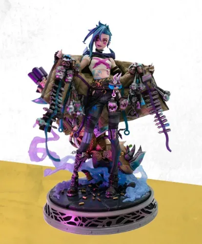Arcane Champion Jinx 1/7 Scale Statue | Riot Games Store