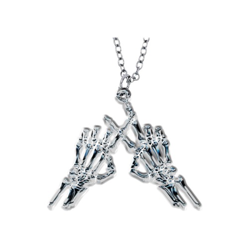 Skeleton Hands Necklace | Default Title