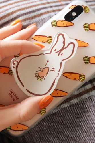 Cute Rabbit Phone Holder Stand - A