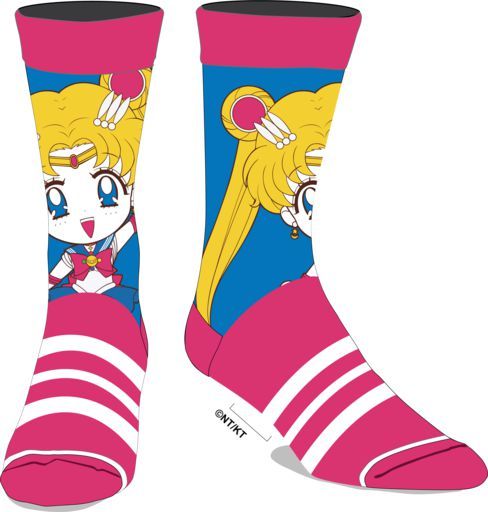 Sailor Moon Crystal Casual Crew Socks