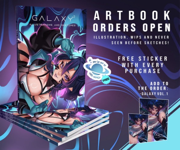 GALAXY ARTBOOK 2 - Illustrations and sketches