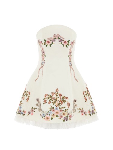 Clio Peppiatt Peacock Dress