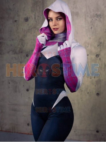 Across the Spider-Verse Gwen Cosplay Costume