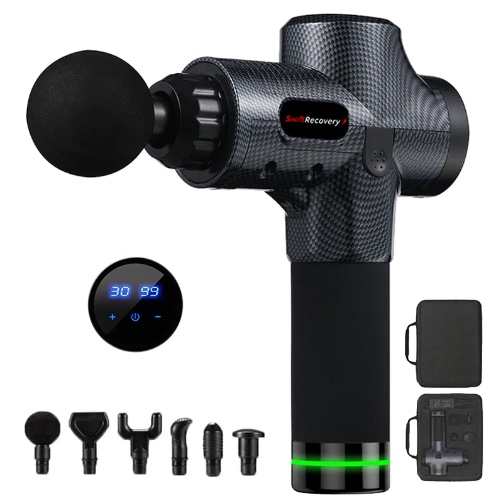 SwiftRecovery Percussion Massager by SwiftRecovery - Carbon Fiber