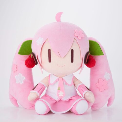Hatsune Miku Sakura Miku Big Plush Deformed Ver. TAITO (US Seller)  | eBay