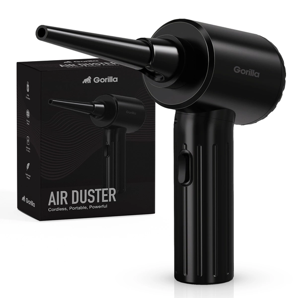 Gorilla Cordless Electric Air Duster with 3 Motor Speeds