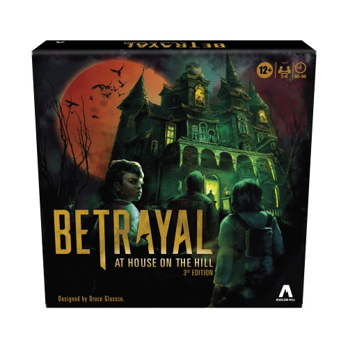 Avalon Hill Betrayal at The House on The Hill 3rd Edition Cooperative Board Game, Ages 12 and Up, 3-6 Players, 50 Chilling Scenarios