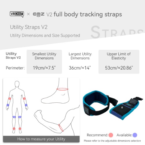 VRChat x EOZ Straps V2 | Utility Straps V2 ( L&R )