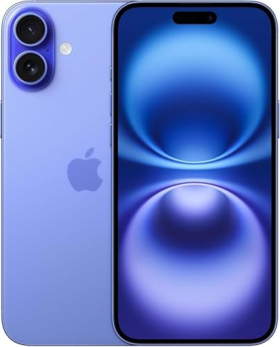 Apple iPhone 16 Plus, US Version, 512GB, Ultramarine - Unlocked (Renewed Premium) - 512GB - Ultramarine