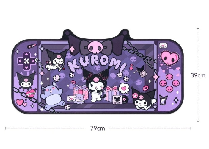 Gothic Kuromi Mousepad - 1 / 1000x500x5mm