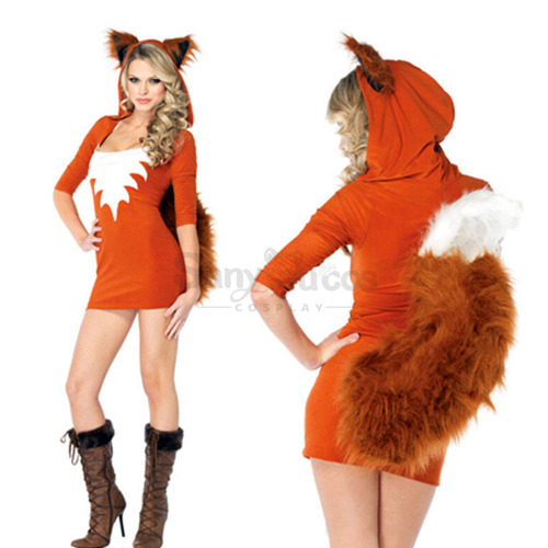 【In Stock】Halloween Cosplay Fox Cosplay Costume
