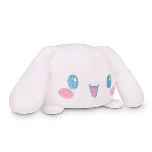 TeeTurtle - The Officially Licensed Original Sanrio Plushie - Cinnamoroll - Cute Sensory Fidget Stuffed Animals That Show Your Mood - Cinnamoroll