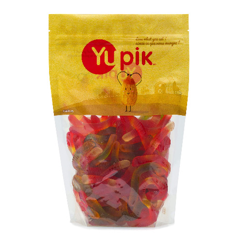 Yupik Candy Gummy Worms, 1Kg - 1 kg (Pack of 1)