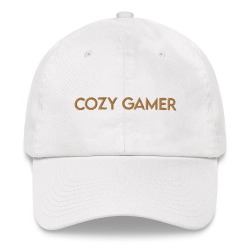 Cozy Gamer | Dad hat | Cozy Gamer | White