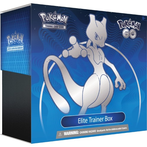 Pokémon TCG: Pokémon GO Elite Trainer Box (10 Boosters, Mewtwo Foil Promo Card & Premium Accessories)