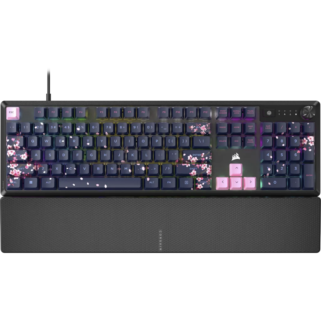 K70 CORE SE RGB Mechanical Gaming Keyboard – Dark Cherry Blossom