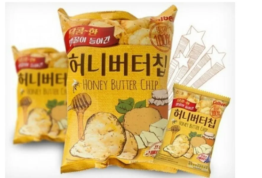 Honey Butter Chips (Original, 3) - Original 2.11 Ounce (Pack of 3)
