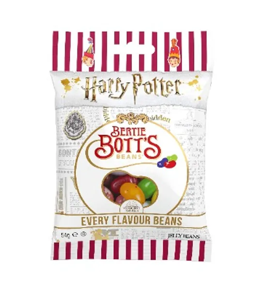 Jelly Belly Harry Potter Sweets Bertie Bott's Every Flavour Beans Fun and Weird Sweets for Parents and Children 54g Beans Gift, Multi, 540 gram
