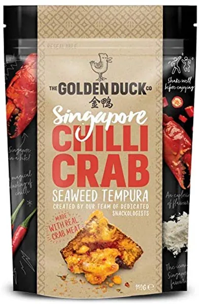 The Golden Duck Golden Duck Chilli Crab Seaweed Tempura, 110 g