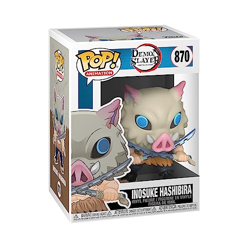 Funko POP Pop! Animation: Demon Slayer - Inosuke Hashibira, Multicolor - Inosuke Hashibira