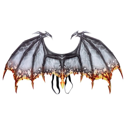 XIYAO Halloween Mardi Gras Costume Cosplay Demon Dragon Wings for Adult