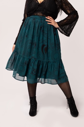 Venom Skirt | Dark Green / 3XL
