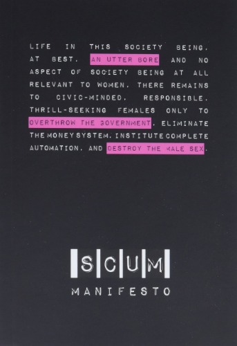 Solanas, V: Scum Manifesto