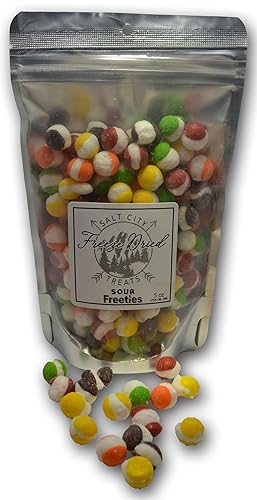 5oz Sour Freeties - Freeze Dried Candy - Sour - 5 Ounce (Pack of 1)