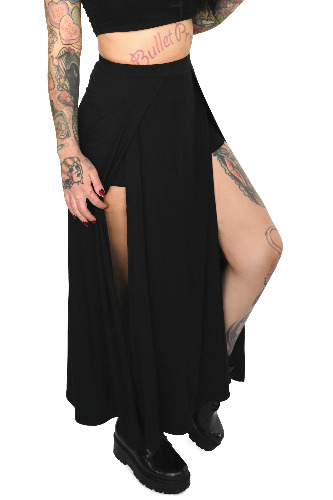 Darla Maxi Skirt With Built in Shorts | 2XL