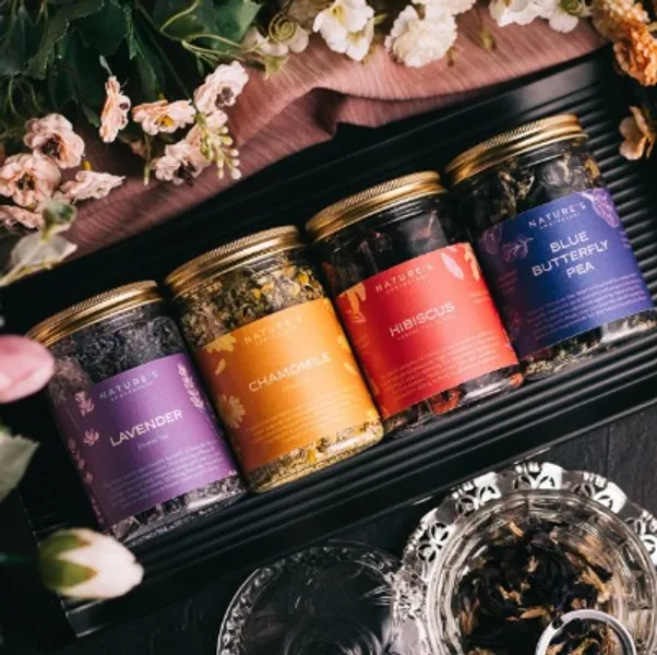 Nature's Apothecary Flower Power Bundle Flower Tea