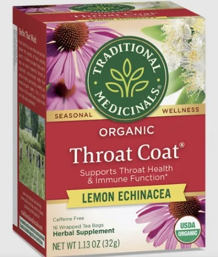 Traditional Medicinals Organic Throat Coat 