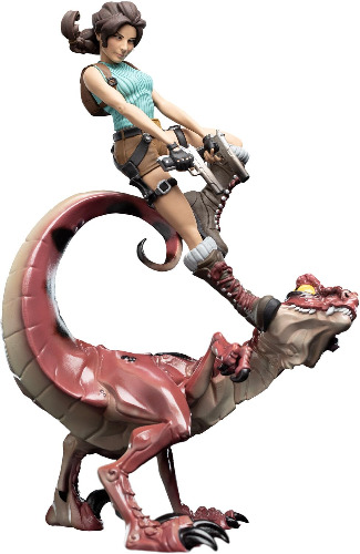WETA Workshop Mini Epics - Tomb Raider - Lara Croft & Raptor